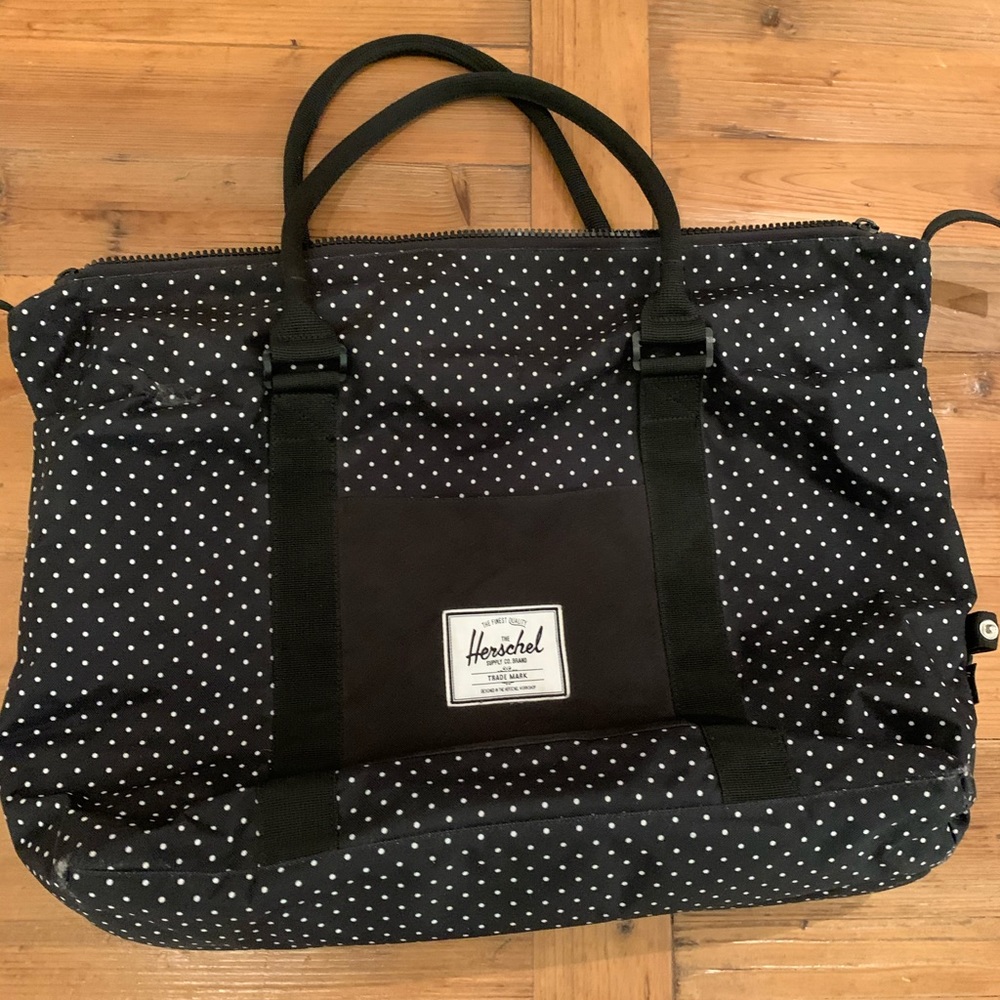 Hershel Polka dot Weekender Bag